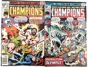 THE CHAMPIONS. NUMBER'S 3 & 12. 1ST SERIES. (2 ISSUE BRONZE AGE  LOT). - Picture 1 of 12