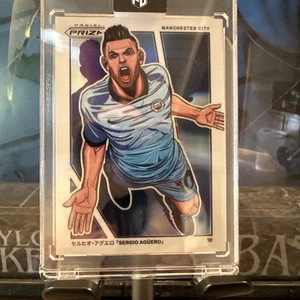 2024-25 Prizm Premier League Sergio Aguero MANGA #28 SSP - Manchester City - Picture 1 of 2