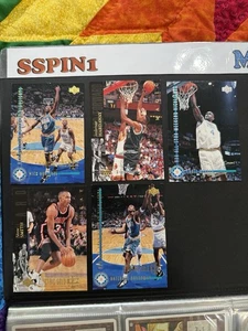 NBA Upper Deck 1994 Electric Gold Hardaway, VanExel, Steve Smith Lot - Bild 1 von 7