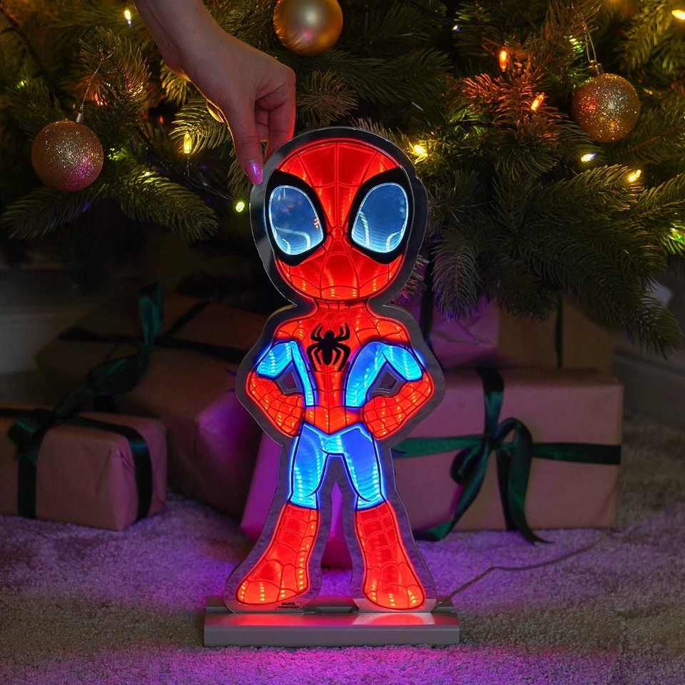 ©Disney Marvel Spiderman 3D Infinity Light 40cm LED Indoor Christmas Decoration