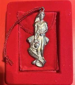 Vintage Oneida Sterling ORNAMENT Silber GHOST of Christmas PAST 1993 mit Box - Bild 1 von 5