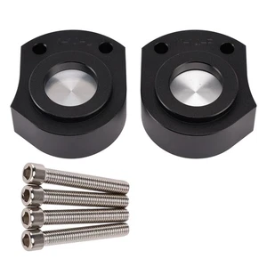 ALUMINUM HANDLEBAR RISERS 25MM RISE FOR KAWASAKI ZZR 1400 / ZX14R 2006 - 2024 B2 - Picture 1 of 7