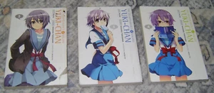 The Disappearance of Nagato Yuki-Chan Lot Volume 3, 4, 5 Ex-Lib GOOD Condition - Picture 1 of 4