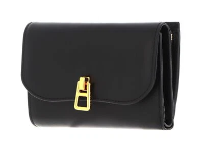 COCCINELLE Magie Smooth Flap Wallet Noir - Photo 1/4