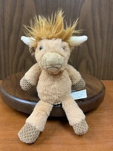 Mini muñeca Scentsy Buddy llavero clip Bull Hamish Highland vaca marrón 8" 1C - Imagen 1 de 11
