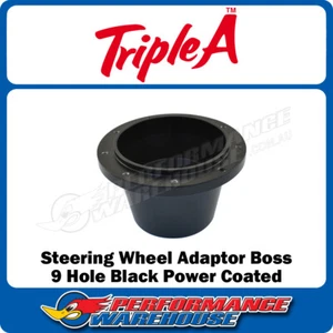 Steering Wheel Adaptor Boss VW Transporter Kombi T1 Type 2 1949-67 Black - Picture 1 of 3