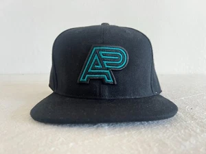 Albino & Preto x Cukui Snapback Hat Black Teal BJJ Brazilian Jiu Jitsu - Picture 1 of 7