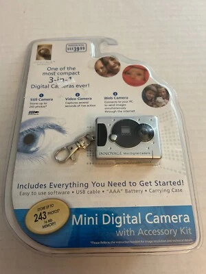 Innovage Products Mini Digital Camera 3-in-1 With Accessory Kit SEALED - Image 1 of 2