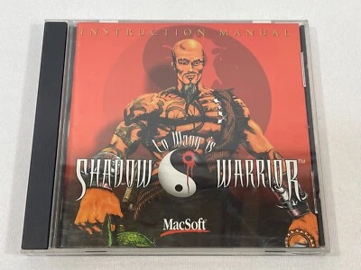 Vintage 1997 Lo Wang is Shadow Warrior CD-ROM Apple Macintosh MacSoft Game - Image 1 of 4