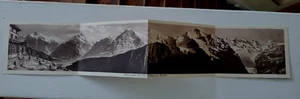 Schynige Platte Svizzera 1910 Panorama dall'Hotel Breitlauenen 22 x 10 - Foto 1 di 4