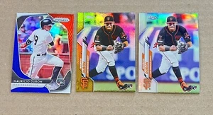 MAURICIO DUBON Lot of 3 RCs! GOLD FOIL & Chrome REFRACTOR! Prizm RWB!! - Picture 1 of 4