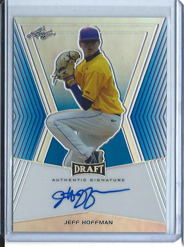 2014 Leaf Metal Draft Jeff Hoffman ON CARD auto RC 1/50 Toronto Blue Jays - Image 1 of 1