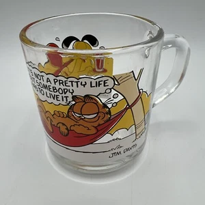Vintage 1978 McDonalds GARFIELD CHARAKTERE Glasbecher Sammlerbecher - Bild 1 von 5