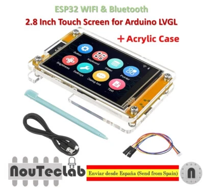 ESP32 Display 2.8 Inch 240*320 Touch Screen LCD TFT WiFi BT for Arduino LVGL - Photo 1/4