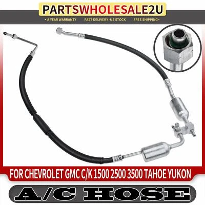 Conjunto de manguera de succión y descarga de aire acondicionado para Chevrolet GMC C1500 C2500 K1500 K2500 Foto 1 de 4