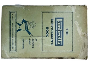 Lambretta Serviceman's Owner's Guide D. B. Palmer First Edition Scooters PB Book - Imagen 1 de 8