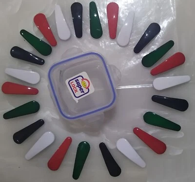 Grampos de cabelo Multi Color Essentials metal tik-tak para meninas e mulheres - 24 peças (6 cada) - Imagem 1 de 4