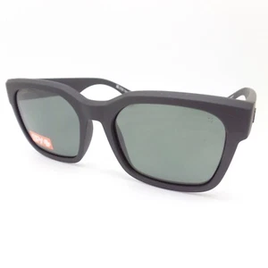 Spy Optics Dessa Soft Matte Black Green Grey Sunglasses New Authentic - Picture 1 of 4