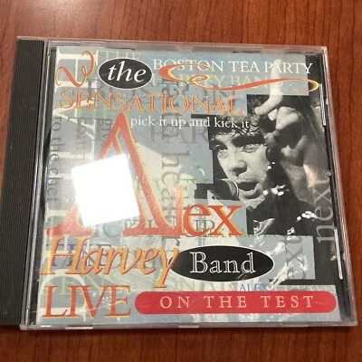 The Sensational Alex Harvey Band - Live On The Test (Audio CD 1994) Windsong Foto 1 de 3