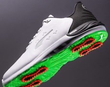 New Puma PHANTOMCAT NITRO™ Golf Shoes Leather Waterproof White/Black/Fluro Green