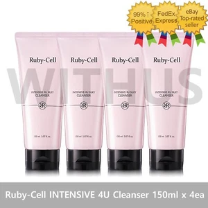 Ruby-Cell INTENSIVE 4U SILKY CLEANSER 150ml / 5.07 fl. oz. x 4ea set - Tracking_ - Picture 1 of 4