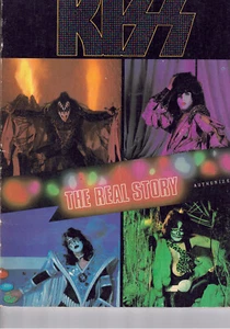 KISS THE REAL STORY BOOK SIGNED BY ACE FREHLEY OFFICIAL BIOGRAPHY 1979 - Picture 1 of 5