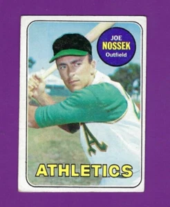 1969 Topps baseball card #143 Joe Nossek Oakland A's VGEX - Picture 1 of 2