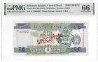 Solomon Islands 50 Dollars 2004 Specimen Pk 29s PMG 66 EPQ Gem Unc Few Finer