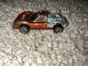 Vintage Original Hot Wheels Redline 1967 Ford J-Car HTF USA Base “READ” - Picture 1 of 8