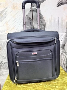TUMI Expandable 2 Wheeled 20x 40x42cm Carry-On Luggage Laptop + Clothes USED GD - Picture 1 of 12