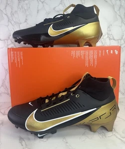 Botines de fútbol Nike Vapor Edge 360 2 dorados negros FN7759-007 para hombre talla 13,5” - Imagen 1 de 6