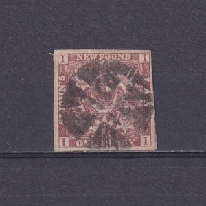 NEWFOUNDLAND CANADA 1857, SG# 1, CV £250, Used - Picture 1 of 2