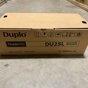 DUPLO DP-U950 DU25L Original INK Green 1000ML X6 Cartridge DP-J450 / DP-U550 - Afbeelding 1 van 2