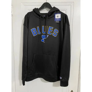 NWT St. Louis Blues NHL Hockey Hoodie Sweatshirt Size L - Picture 1 of 7