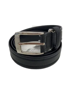 Mila Schon Men's Belt Black (MSMB9920-10) - Imagen 1 de 5