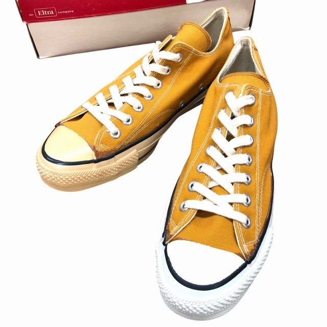 Vintage 1970's Converse Chuck Taylor Lo Sneakers Size 10 Gold Deadstock - Image 1 of 4