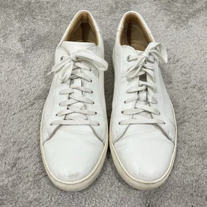 Zapatillas informales SuitSupply Trainer para hombre talla 10 (EU 43) cuero blanco minimalista - Imagen 1 de 10