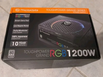 Thermaltake ToughPower Grand RGB 1200W Power Module - Black - Image 1 of 4