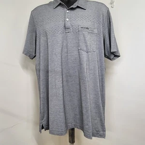 Travis Matthew Poloshirt Herren Gr. XL grau kurzarm Golf Fronttasche weich - Bild 1 von 15