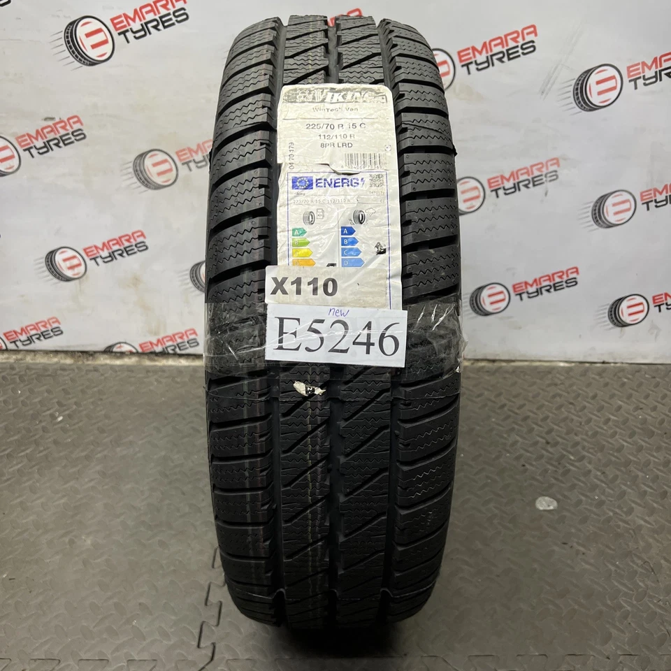 225 70 R15C 112/110R VIKING WINTECH VAN    ,  (E5246) NEW - Image 1 of 4