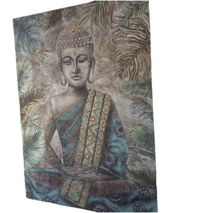 Splendorous Buddha Framed Canvas Wall Art Print Poster Picture, Home Decor - Picture 1 of 1