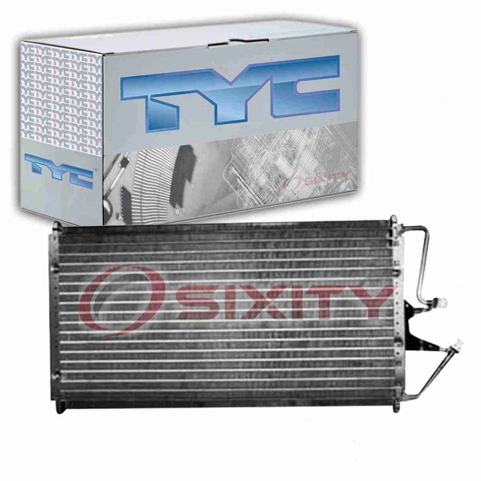 TYC AC Condenser for 1996-1999 Chevrolet K1500 Suburban AC Air Conditioning eq - Image 1 of 4