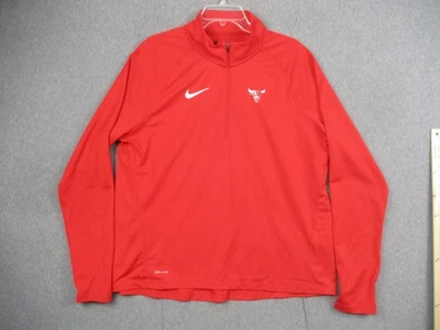 Пуловер на молнии Chicago Bulls Nike 1/4 2XL - Изображение 1 из 4