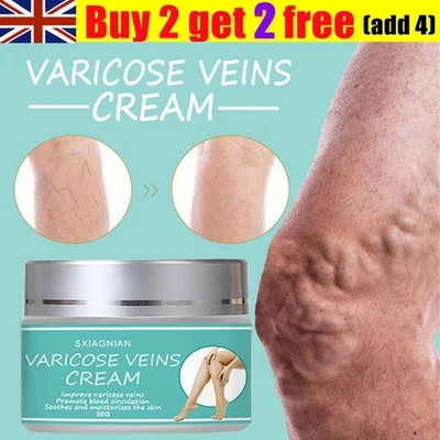 SXIAGNIAN Varicose Veins Treatment Cream for Varicose & Spider Veins Relief & Moisturizing