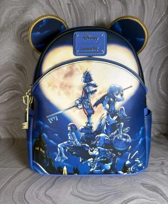 Loungefly Disney Kingdom Hearts Mickey Mini-Backpack Amazon Ultra Rare ✨✨ - Image 1 of 4