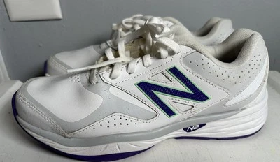 Talla 8.5 - New Balance 824 Blanco Púrpura W Foto 1 de 4