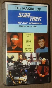 Star Trek TNG Making of Behind the Scenes VHS Tape - Picture 1 of 2