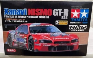 TAMIYA Xanavi NISMO GT-R (R34) 1/10 RC kit radiocomando 58311 TB-02 dal GIAPPONE - Foto 1 di 4