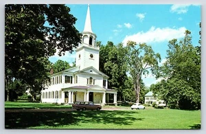 Versammlungshaus Gemeindekirche Judy Pfarrei Glockenspiele Washington, CT Postkarte - Bild 1 von 2