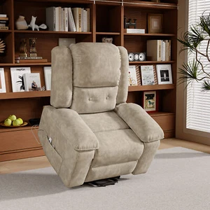 Elektrisch Verstellbar Relaxsessel Fernsehsessel Liegefunktion Sofa Relaxstuhl - Bild 1 von 12